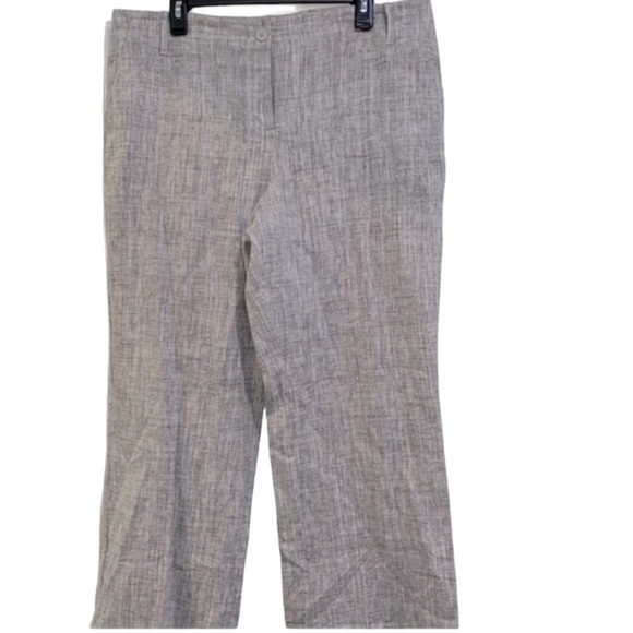 Talbots heritage pants size 16 petites linen cotton blend fabric - Picture 1 of 8